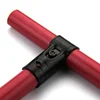High quality industrial red color PE coated lean pipes for rack system