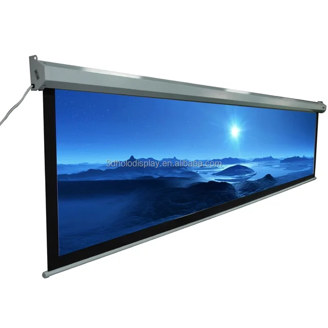 300 Motorized Projector Screen Large Size Electric Projection