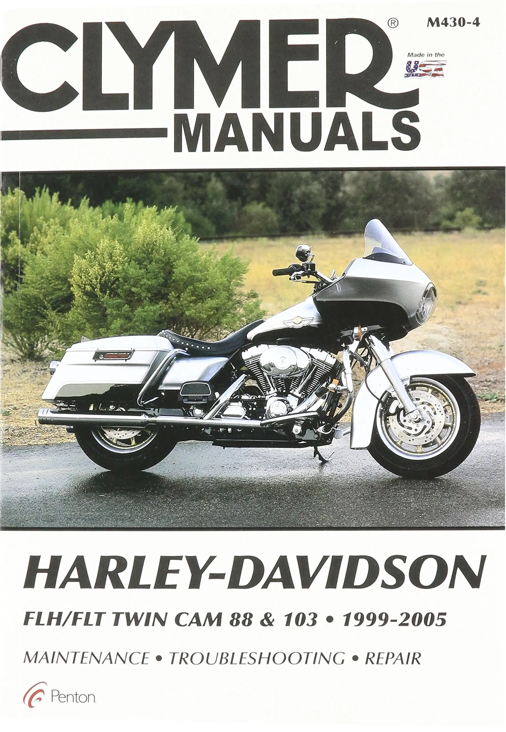 Get Quotations · Clymer Repair Manual for Harley FLH FLT Twin Cam 88 99-05