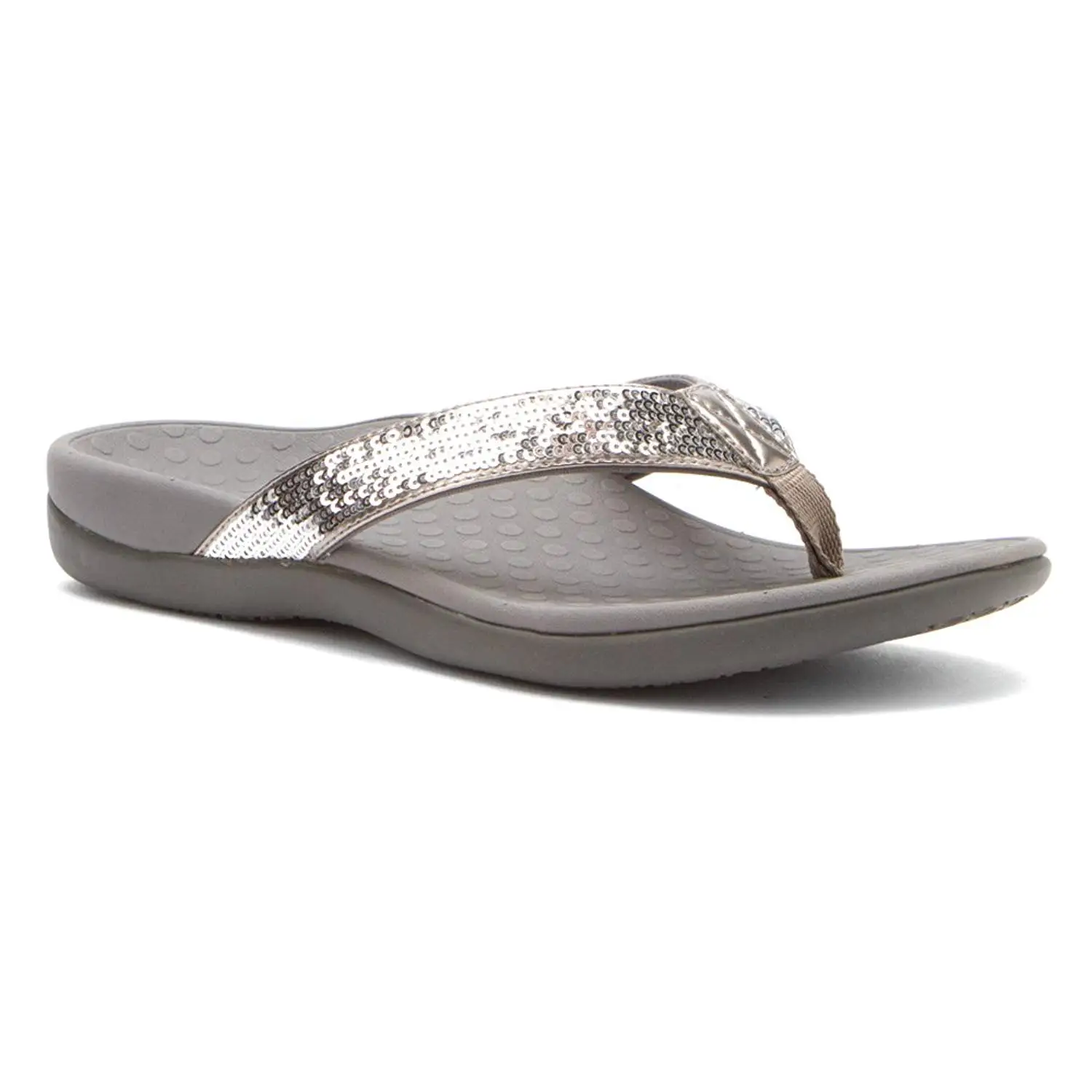 orthaheel by vionic tide sequins orthotic sandals