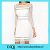 2015 women white fashion dress