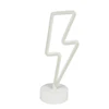 Best new type factory direct sale custom lightning shape decoration led neon light cheap price home decor neon table decor light
