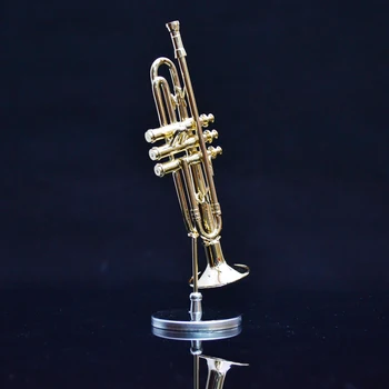 gold toy trumpet