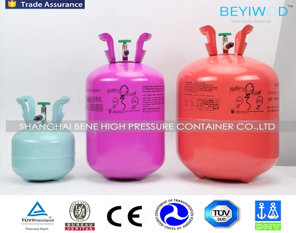 Portable Inflate He Cylinder Disposable Helium Gas Tank 13.4L 50lbs 99.9% Helium  Balloons Gas for Festival - China 30lb Helium Gas, CE Disposable Helium