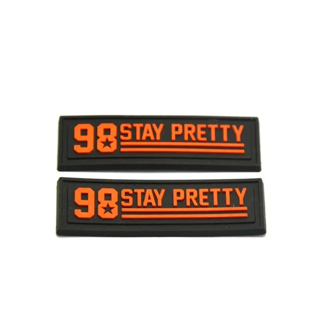 Wholesaler Pvc 3d Rubber Logo Sticker For Garments Buy 3d Rubber Logo