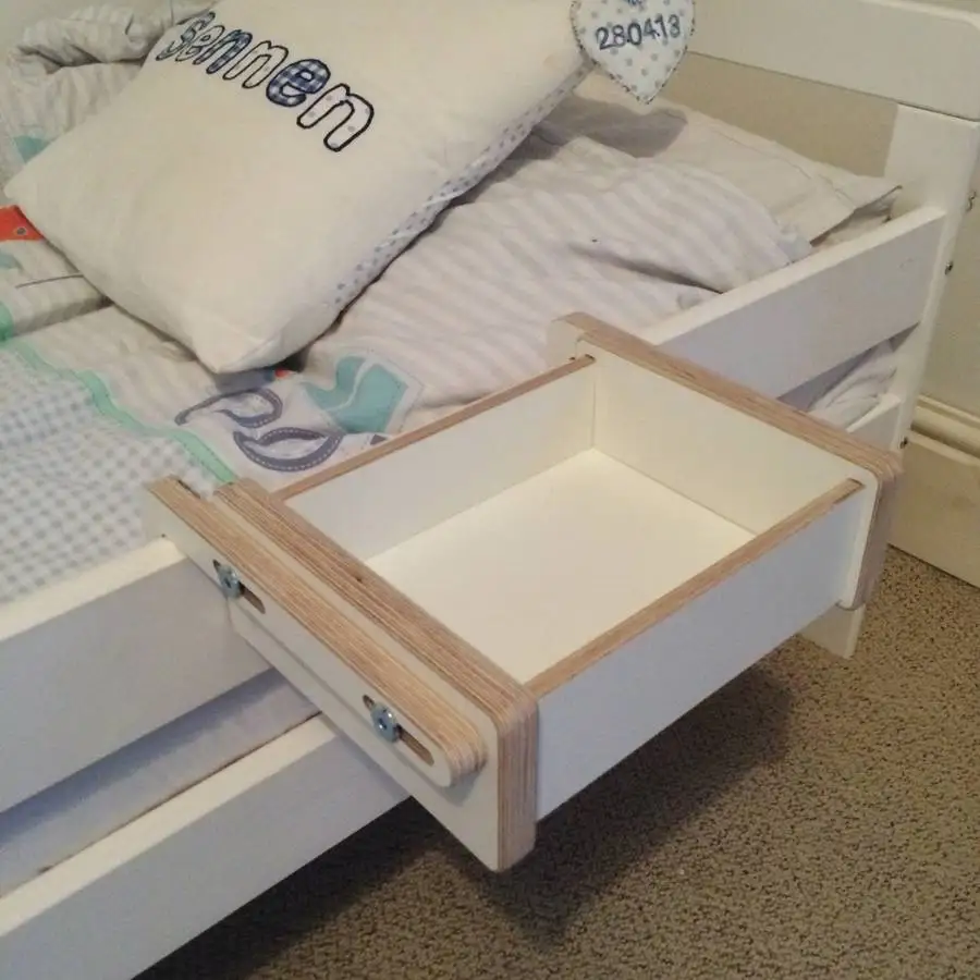 bunk bed shelf attachment