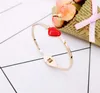 New style ladies diamond bangle rose gold plated fashion diamond bangle