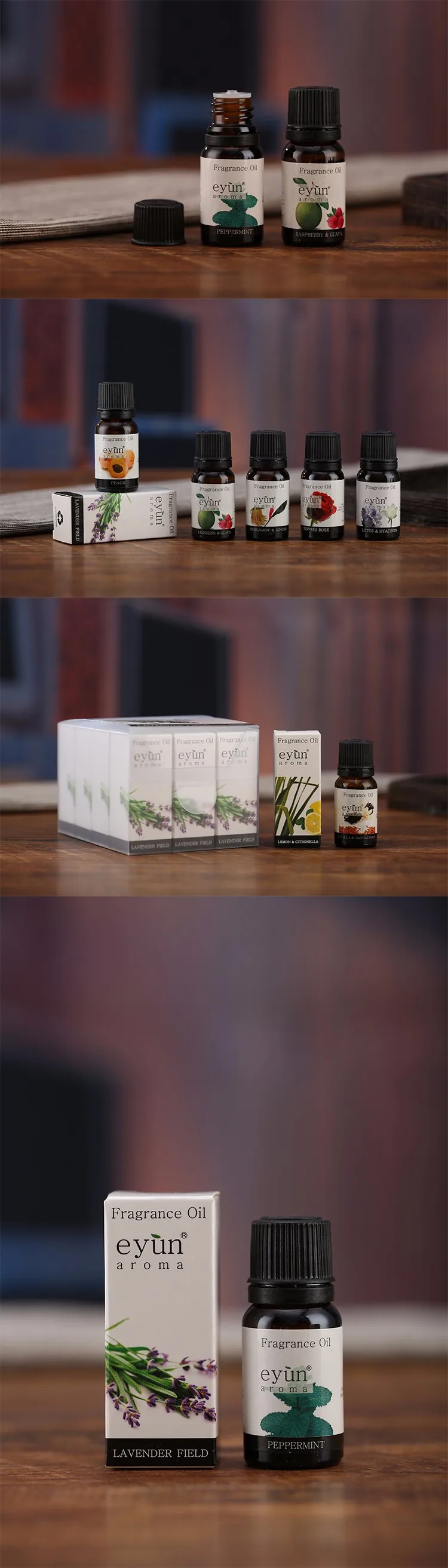 Hot Selling Organic Aroma Essential Oil Set Best Price Fragrance Oil