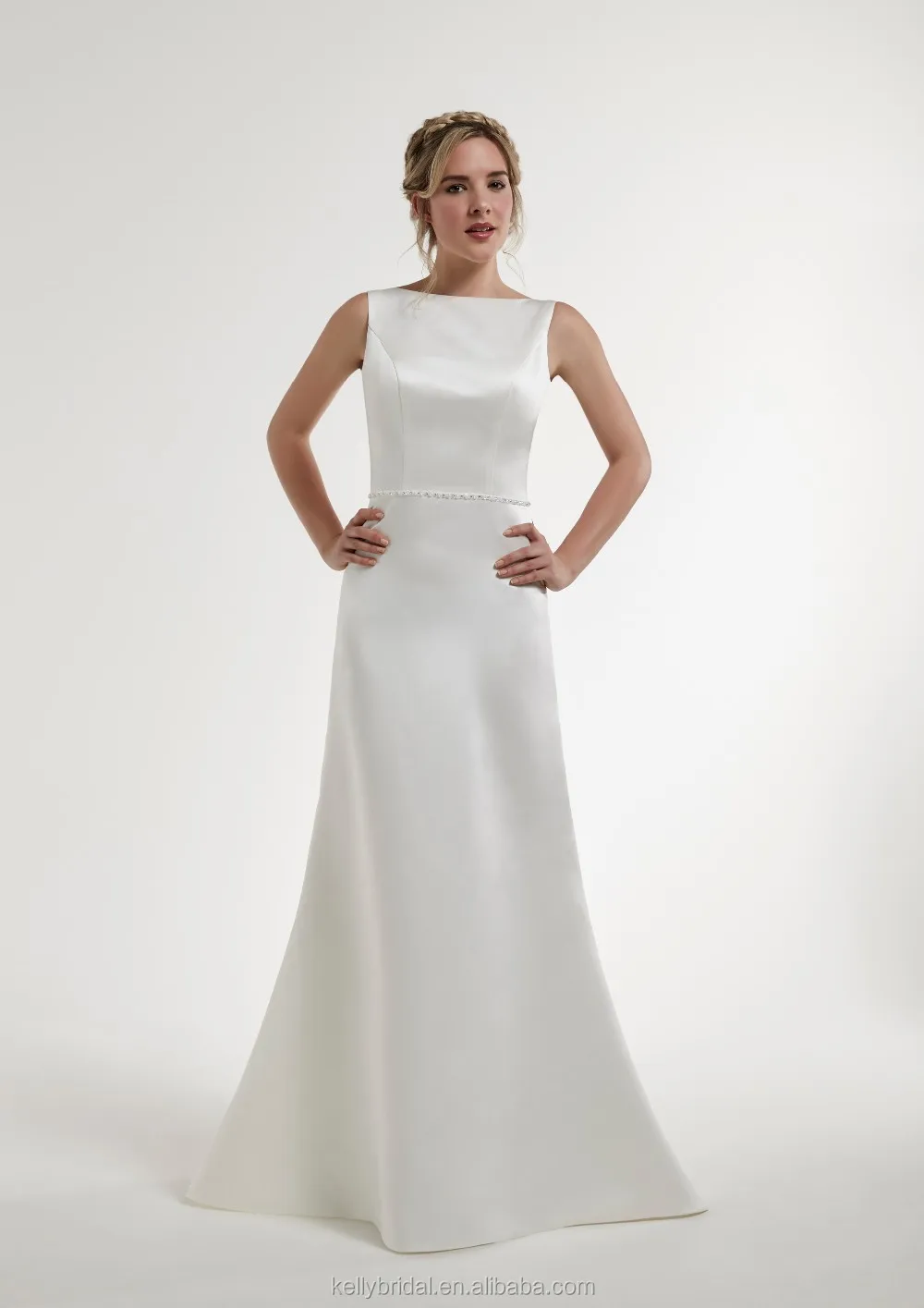 Low Open Back Wedding Dresses