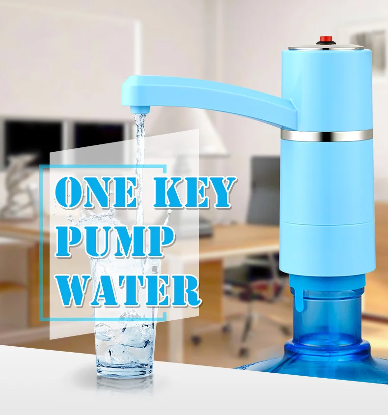 Mnd Rechargeable Battery Wireless Use Electric Water Bottle Dispenser