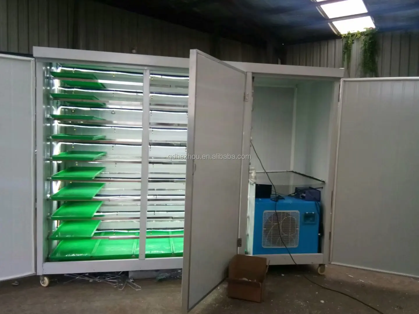 250kg Daily Hydroponic Wheat Barley Fodder Machine /seeds Sprout