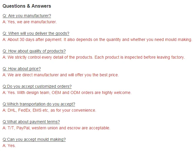 FAQ