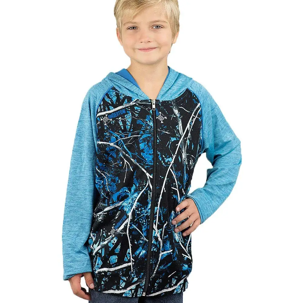 Digi Camo ProSphere Davidson College Boys Full Zip Hoodie