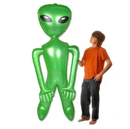 inflatable alien doll