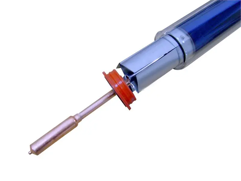 VACUUM TUBE WITH HEAT PIPE