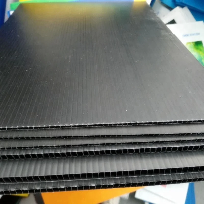 Pp Corrugated Corflute Plastic Temporary Wall Floor Protection Sheet