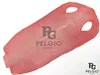 PELGIO Genuine Polished Stingray Skin Hide Long Shape Red