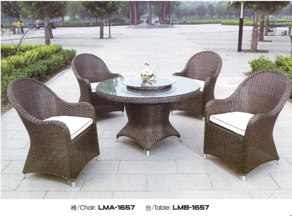 Outdoor Wicker High Bar Table And Stools - Buy Wholesale Restaurant