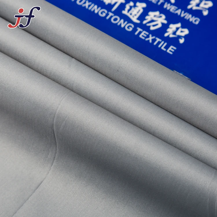 100% Polyester 190t Silver Coated Taffeta Fabric For Garment Lining ...