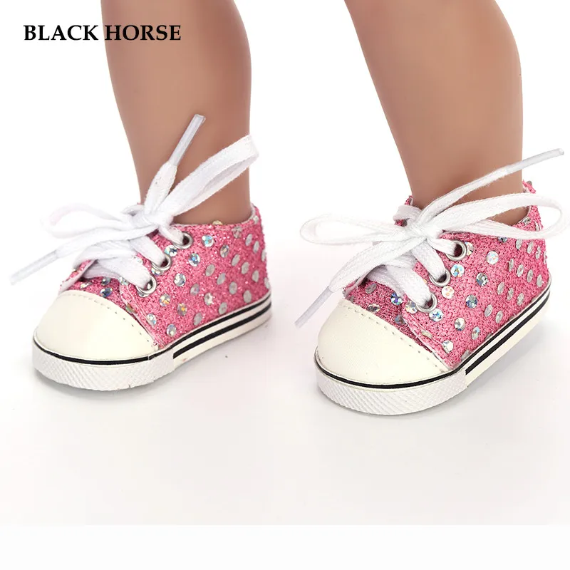 pink glitter tennis shoes