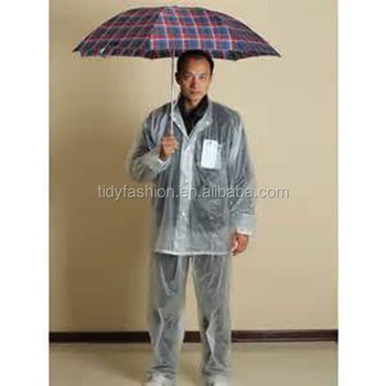 mens clear rain jacket