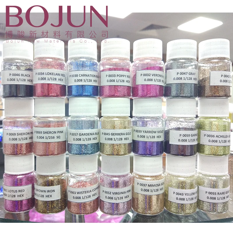 Wholesale Bulk Cosmetic Eye Shadow Glitter Brand Fashion Use for Face Nail Acrylic Glitter The Powder Nail Salon