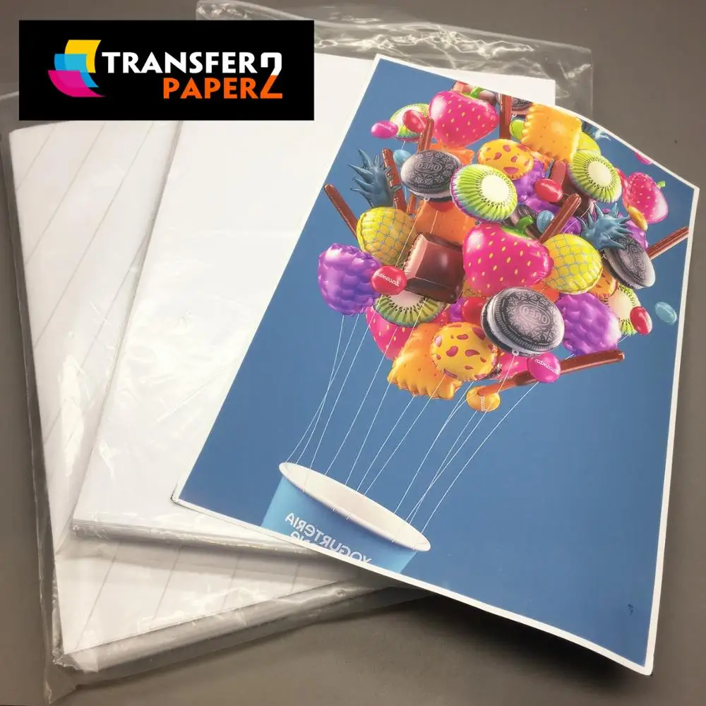 Light Tshirt Heat Press Transfer Paper For High Tension/high Elastic