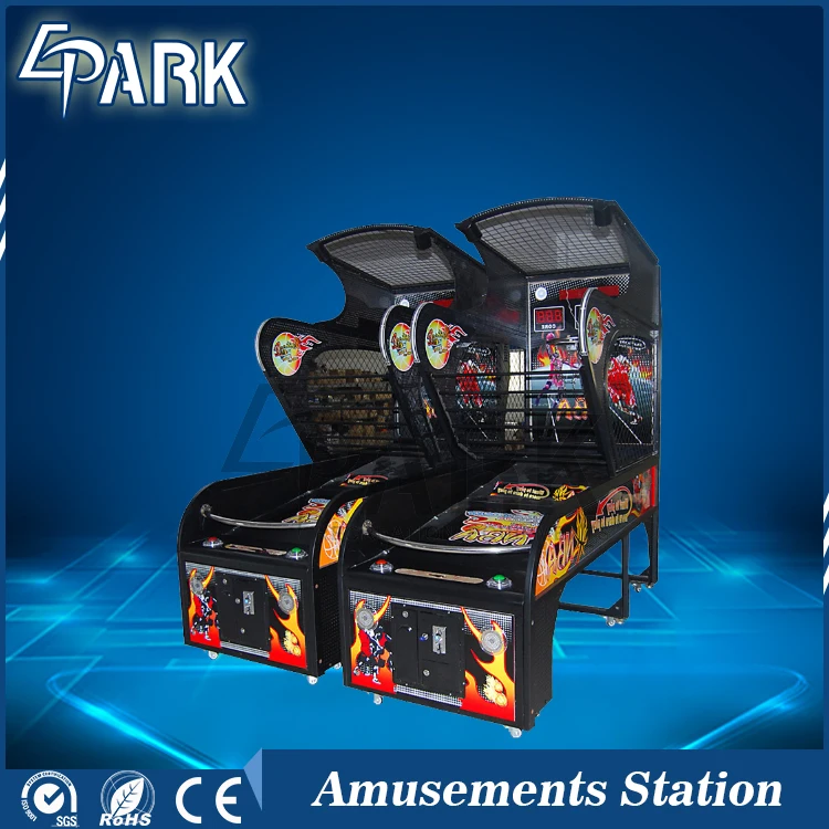 EPARK Vui Chơi Giải Trí Cơ Sở 100W Đồng Tiền Hoạt Động Điện Tử Bóng Rổ Arcade Trò Chơi Máy