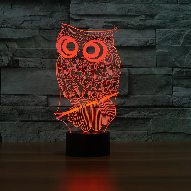 Grossiste Lampe Les La Hibou De Acheter Meilleurs Lots OPXZiuk