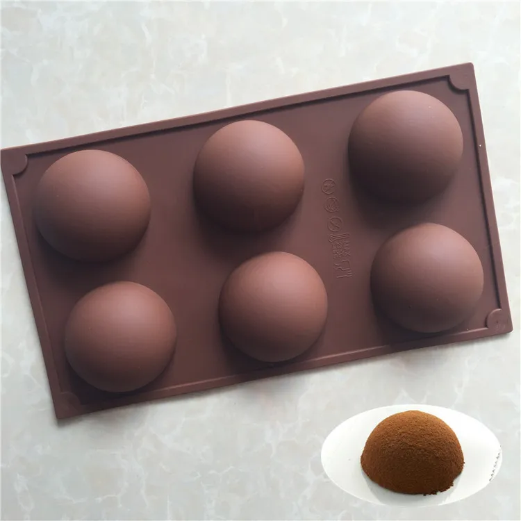 6cavity half round mold