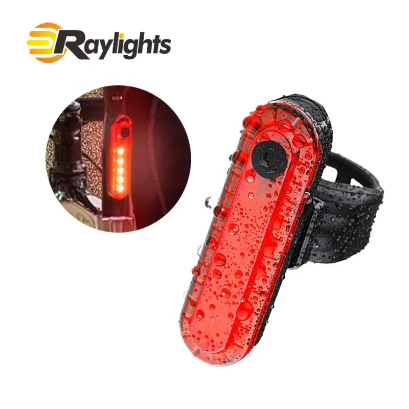 Ultra Bright USB Rechargeable Volcano Bicycle Taillights,Red High Intensity Led Accessories