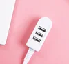 3 Ports USB 2.0 Hub Splitter Adapter for MacBook Air Pro Google Chromebook Pixelbook, USB-C Type-C cable splitter