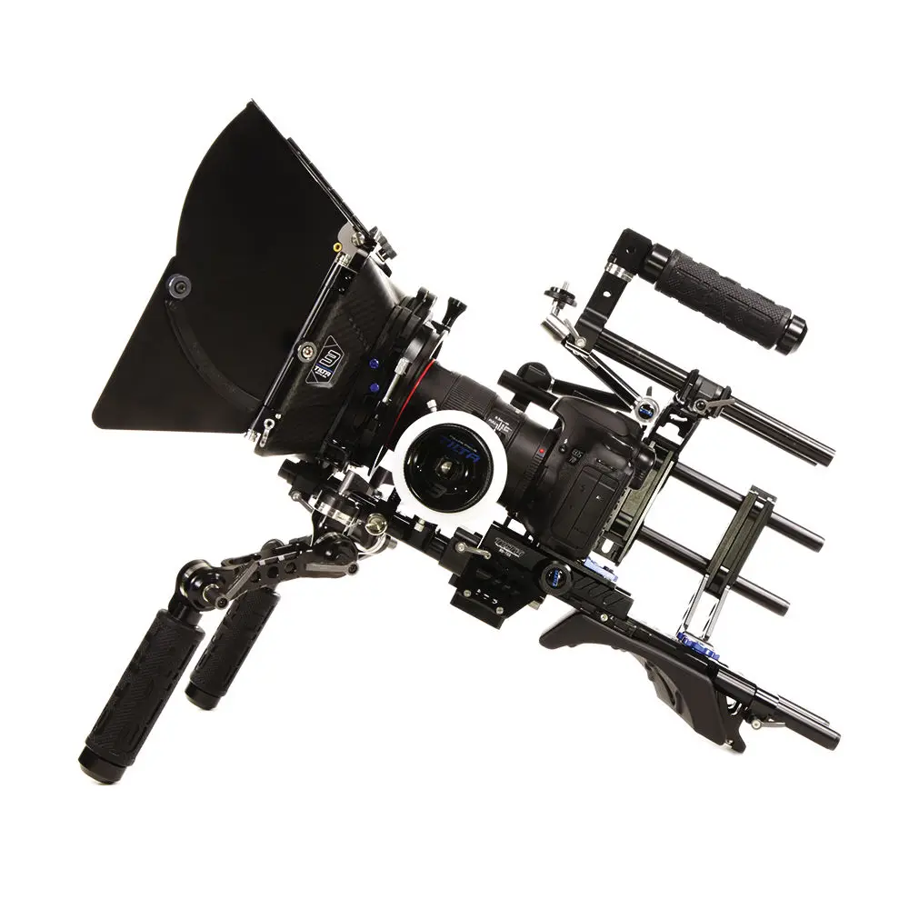 Free Shipping Professional Dslr Camera Rig Tlita Matte Box Follow Focus