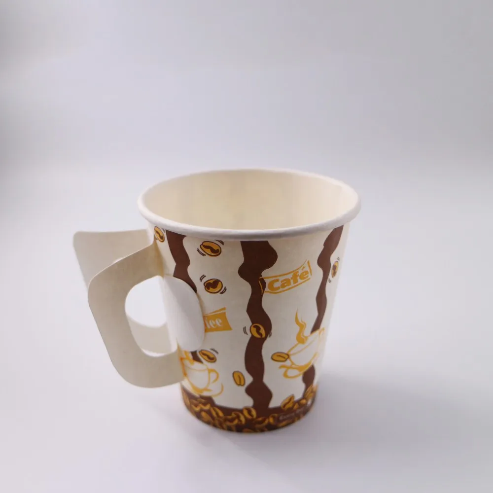 Custom Printed Disposable Ecofriend Double Wall Paper Cups Coffee