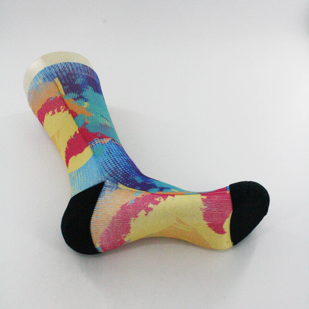 Download Custom Polyester Sublimation Printed Socks Wtih Your ...