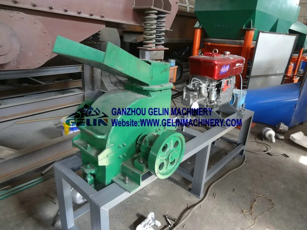 Hot Selling Diesel Engine Hammer Mill For Small Scale Zimbabwe Rock