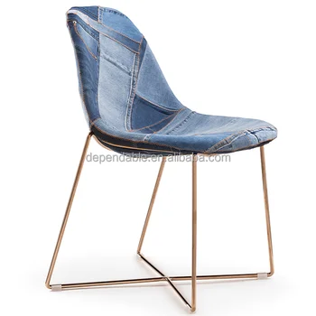 Metal Frame Dining Chairs m811-1 modern metal frame chair jeans denim dining chair - buy Metal Frame Dining Chairs m811-1 modern metal frame chair jeans denim dining chair - buy