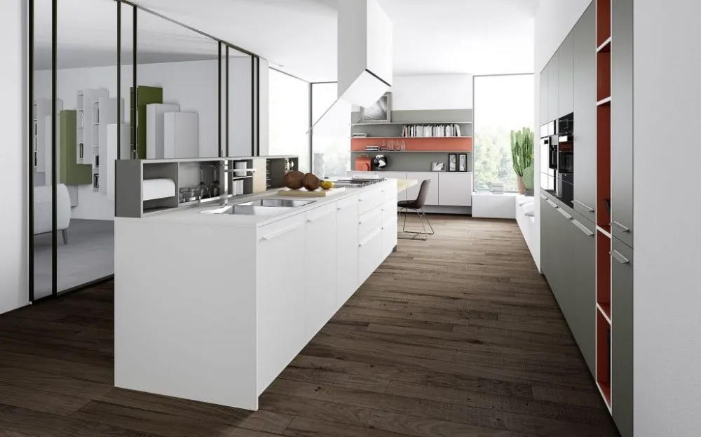 2019 vermont modern modular kitchen cabinet door with high