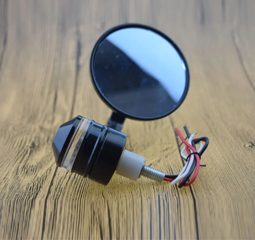 Motorcycle Led Light Indicator Blinker Handle Bar End Turn Signal Light Buy Motorcycle Led