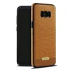 Feisman Wholesale Business Stylish Mobile Case, Soft PU Genuine Leather Protective Cell Phone Case for Samsung S9 S8 plus Note 8