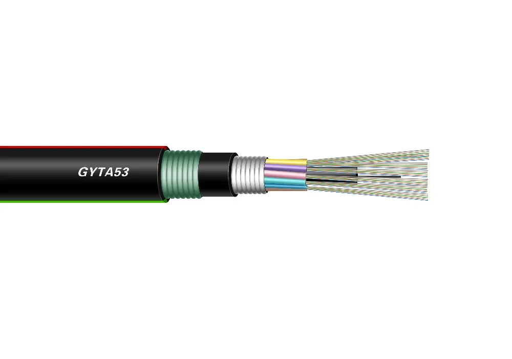 Hanxin 96 Core Single Mode Cables Gyta53 Fiber Optic Oman Ofc Network Cable Buy Ofc Cable Oman 