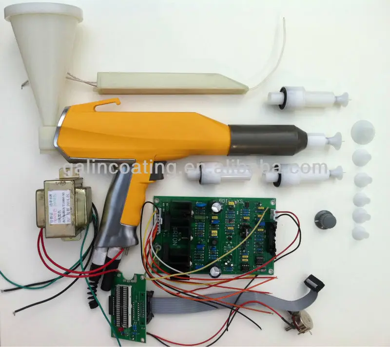 Powder Coating Machine Three Code Spray Gun And Pcb With Good Price