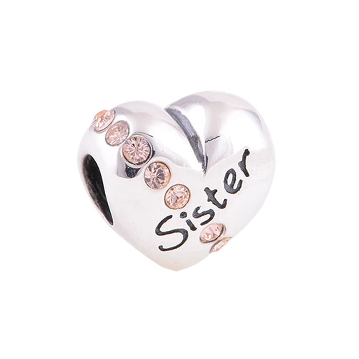 charm pandora sister charm pandora sister