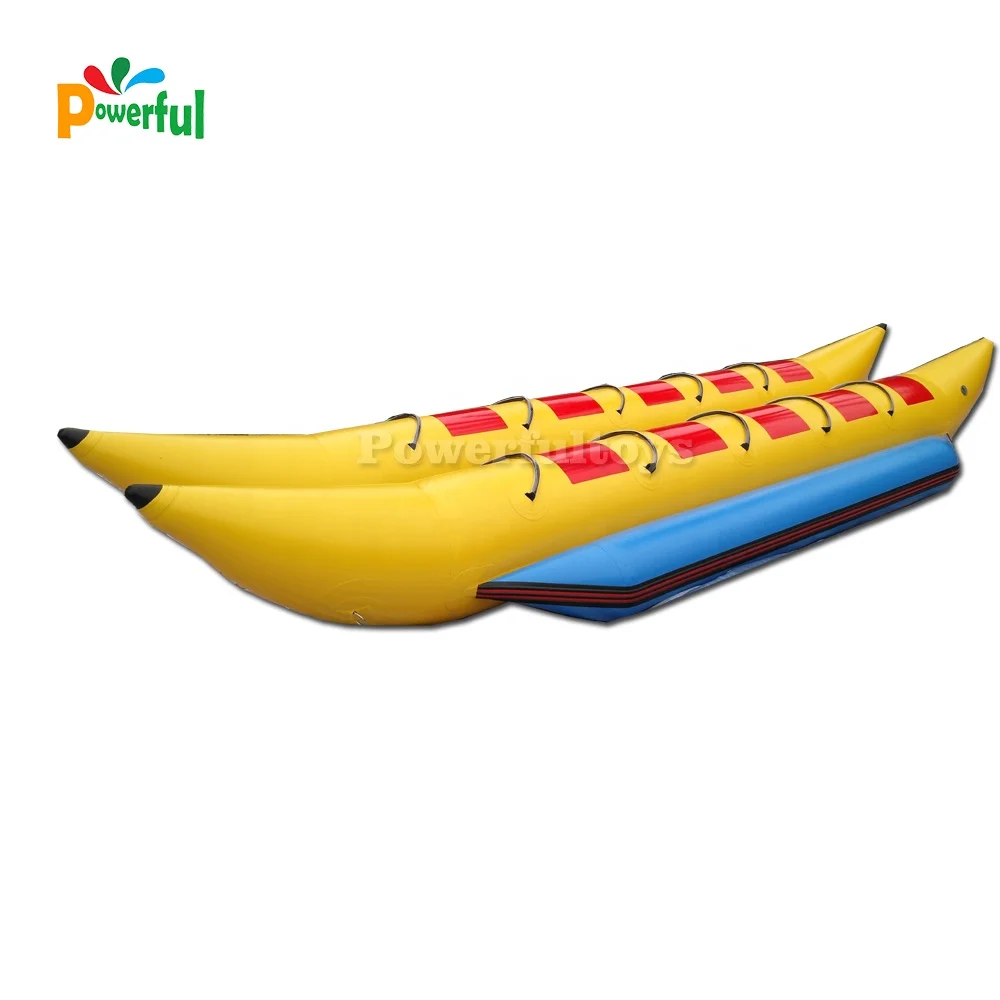 10 Persons Banana Boat Water Park Swimming Pool Banana Boat Inflatable