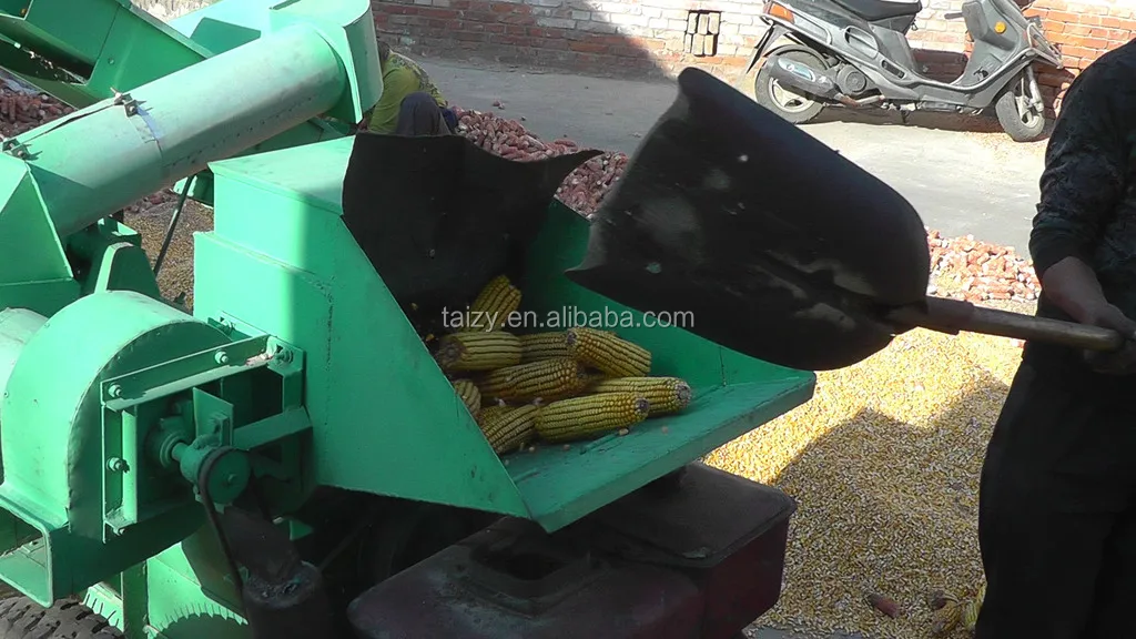 High Quality Diesel Engine Maize Thresher Corn Sheller Machine For Sale