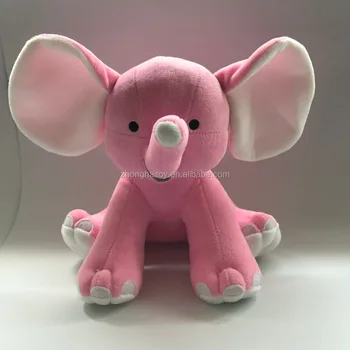 stuffed elephant with big ears