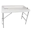 Outdoor fishing cooking fillet table