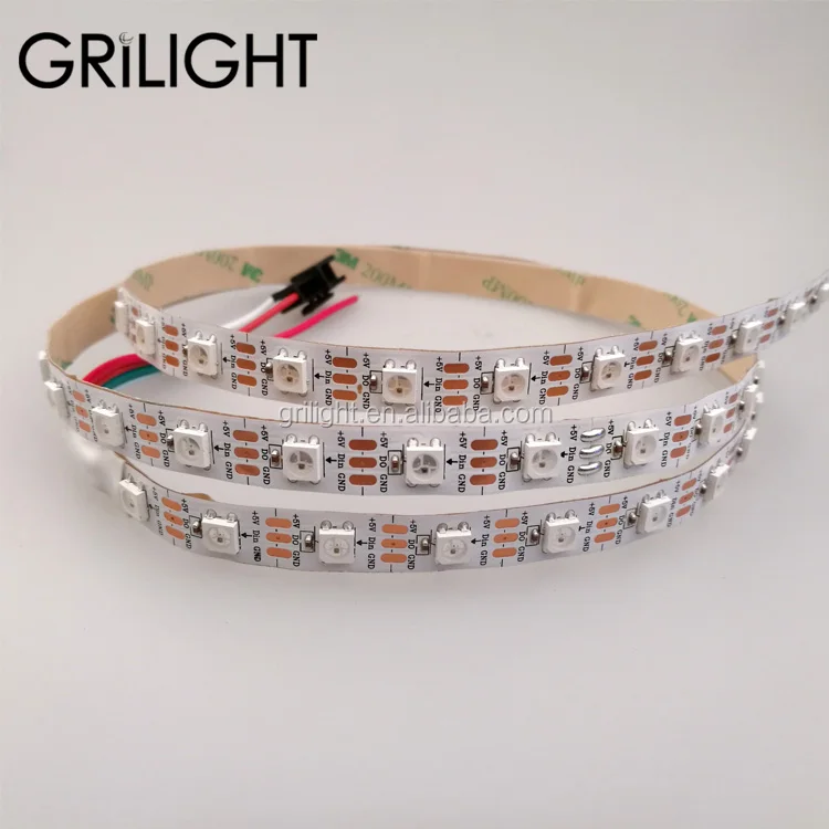 WS2812 WS2812B SK6812 Addressable white led strip 12V 24V digital led strip led pixel light