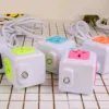 Surge Protector 4 Gang Magic Cube USB Power Strip Extension Socket