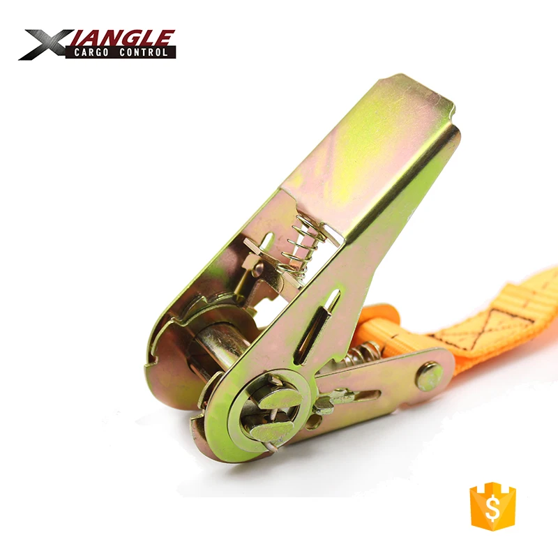 1 Inch Heavy Duty Retractable Tie Down Ratchet Straps Truck For Sale